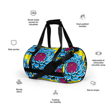 Dahlia Print Gym Bag 002 Bag Dahlia Exclusive Gym
