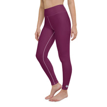 Daily Essentials: Women's Solid Color Workout Yoga Pants - Tyrian Purple Exclusive Leggings Solid Color Tights Womens