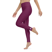 Daily Essentials: Women's Solid Color Workout Yoga Pants - Tyrian Purple Exclusive Leggings Solid Color Tights Womens