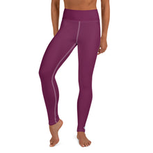 Daily Essentials: Women's Solid Color Workout Yoga Pants - Tyrian Purple Exclusive Leggings Solid Color Tights Womens