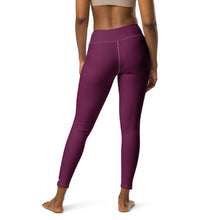 Daily Essentials: Women's Solid Color Workout Yoga Pants - Tyrian Purple Exclusive Leggings Solid Color Tights Womens