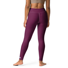 Daily Essentials: Women's Solid Color Workout Yoga Pants - Tyrian Purple Exclusive Leggings Solid Color Tights Womens