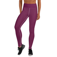 Daily Essentials: Women's Solid Color Workout Yoga Pants - Tyrian Purple Exclusive Leggings Solid Color Tights Womens