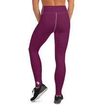 Daily Essentials: Women's Solid Color Workout Yoga Pants - Tyrian Purple Exclusive Leggings Solid Color Tights Womens