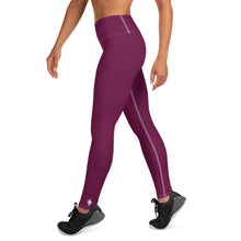 Daily Essentials: Women's Solid Color Workout Yoga Pants - Tyrian Purple Exclusive Leggings Solid Color Tights Womens
