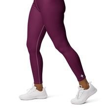 Daily Essentials: Women's Solid Color Workout Yoga Pants - Tyrian Purple Exclusive Leggings Solid Color Tights Womens