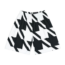 Dynamic Comfort: Men's Houndstooth Athletic Shorts - Pocket-Free Activewear All Over Print AOP AOP Clothing Assembled in the USA Assembled in USA Bottoms Exclusive Houndstooth Made in the USA Made in USA Men's Clothing Mens No Gi Shorts Sports Sportswear Sublimation