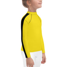 Dynamic Kids Duo: Girls' Bruce Lee Inspired Rash Guard and Yoga Pants Bruce Lee Exclusive Girls Kids Kit Leggings Long Sleeve Rash Guard Yoga Pants