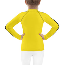 Dynamic Kids Duo: Girls' Bruce Lee Inspired Rash Guard and Yoga Pants Bruce Lee Exclusive Girls Kids Kit Leggings Long Sleeve Rash Guard Yoga Pants