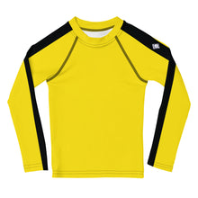 Dynamic Kids Duo: Girls' Bruce Lee Inspired Rash Guard and Yoga Pants Bruce Lee Exclusive Girls Kids Kit Leggings Long Sleeve Rash Guard Yoga Pants
