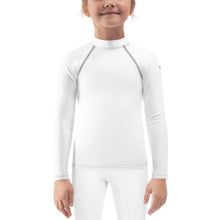 Easy Breezy: Solid Color Rash Guards for Kids Girls - Snow Exclusive Girls Kids Long Sleeve Rash Guard Solid Color Swimwear