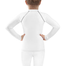 Easy Breezy: Solid Color Rash Guards for Kids Girls - Snow Exclusive Girls Kids Long Sleeve Rash Guard Solid Color Swimwear