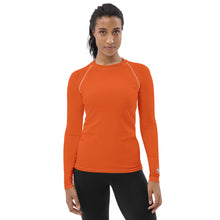 Easygoing Sophistication: Solid Color Rash Guard for Women - Flamingo Exclusive Long Sleeve Rash Guard Solid Color Swimwear Womens