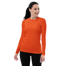 Easygoing Sophistication: Solid Color Rash Guard for Women - Flamingo Exclusive Long Sleeve Rash Guard Solid Color Swimwear Womens
