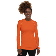 Easygoing Sophistication: Solid Color Rash Guard for Women - Flamingo Exclusive Long Sleeve Rash Guard Solid Color Swimwear Womens