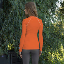 Easygoing Sophistication: Solid Color Rash Guard for Women - Flamingo Exclusive Long Sleeve Rash Guard Solid Color Swimwear Womens