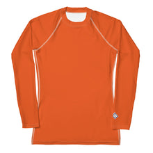 Easygoing Sophistication: Solid Color Rash Guard for Women - Flamingo Exclusive Long Sleeve Rash Guard Solid Color Swimwear Womens