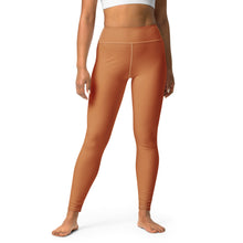 Effortless Movement: Women's Solid Color Yoga Pants - Raw Sienna Exclusive Leggings Solid Color Tights Womens