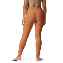 Effortless Movement: Women's Solid Color Yoga Pants - Raw Sienna Exclusive Leggings Solid Color Tights Womens