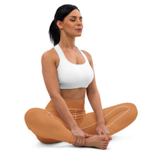 Effortless Movement: Women's Solid Color Yoga Pants - Raw Sienna Exclusive Leggings Solid Color Tights Womens