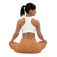 Effortless Movement: Women's Solid Color Yoga Pants - Raw Sienna Exclusive Leggings Solid Color Tights Womens