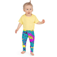 Elevate Your Girl's Active Style with Pop Art Inspired Yoga Pants 001 Dahlia Exclusive Girls Leggings