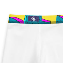 Elevate Your Girl's Active Style with Pop Art Inspired Yoga Pants 001 Dahlia Exclusive Girls Leggings