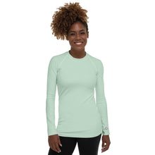 Elevated Essentials: Long Sleeve Solid Color Rash Guard for Women - Surf Crest Exclusive Long Sleeve Rash Guard Solid Color Swimwear Womens
