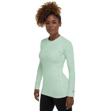 Elevated Essentials: Long Sleeve Solid Color Rash Guard for Women - Surf Crest Exclusive Long Sleeve Rash Guard Solid Color Swimwear Womens