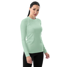 Elevated Essentials: Long Sleeve Solid Color Rash Guard for Women - Surf Crest Exclusive Long Sleeve Rash Guard Solid Color Swimwear Womens