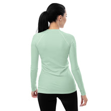 Elevated Essentials: Long Sleeve Solid Color Rash Guard for Women - Surf Crest Exclusive Long Sleeve Rash Guard Solid Color Swimwear Womens