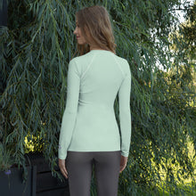Elevated Essentials: Long Sleeve Solid Color Rash Guard for Women - Surf Crest Exclusive Long Sleeve Rash Guard Solid Color Swimwear Womens