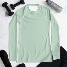 Elevated Essentials: Long Sleeve Solid Color Rash Guard for Women - Surf Crest Exclusive Long Sleeve Rash Guard Solid Color Swimwear Womens
