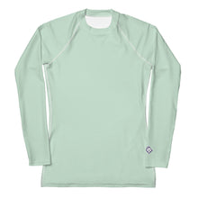 Elevated Essentials: Long Sleeve Solid Color Rash Guard for Women - Surf Crest Exclusive Long Sleeve Rash Guard Solid Color Swimwear Womens