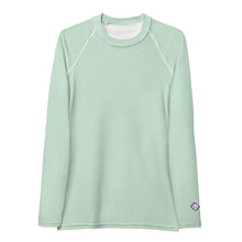 Elevated Essentials: Long Sleeve Solid Color Rash Guard for Women - Surf Crest Exclusive Long Sleeve Rash Guard Solid Color Swimwear Womens