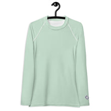 Elevated Essentials: Long Sleeve Solid Color Rash Guard for Women - Surf Crest Exclusive Long Sleeve Rash Guard Solid Color Swimwear Womens