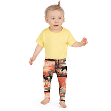 Embrace Nature's Beauty with Girls' Deer Forest Yoga Pants Deer Forest Exclusive Girls Kids Leggings