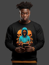 Embrace the Eerie with Halloween Skeleton Man Sweatshirts 001 Autumn wardrobe Chic Halloween looks Cozy comfort Eerie style Exclusive Fall fashion trends Fashion for spooky season Halloween Halloween apparel Halloween fashion Halloween party wear Halloween wardrobe Haunting designs Haunting elegance Macabre aesthetics Mystical fashion Seasonal attire Skeleton-themed sweatshirts Spooky outfits Statement sweatshirts Trendy apparel Versatile clothing