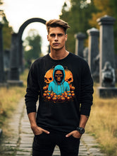 Embrace the Eerie with Halloween Skeleton Man Sweatshirts 001 Autumn wardrobe Chic Halloween looks Cozy comfort Eerie style Exclusive Fall fashion trends Fashion for spooky season Halloween Halloween apparel Halloween fashion Halloween party wear Halloween wardrobe Haunting designs Haunting elegance Macabre aesthetics Mystical fashion Seasonal attire Skeleton-themed sweatshirts Spooky outfits Statement sweatshirts Trendy apparel Versatile clothing