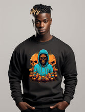Embrace the Eerie with Halloween Skeleton Man Sweatshirts 001 Autumn wardrobe Chic Halloween looks Cozy comfort Eerie style Exclusive Fall fashion trends Fashion for spooky season Halloween Halloween apparel Halloween fashion Halloween party wear Halloween wardrobe Haunting designs Haunting elegance Macabre aesthetics Mystical fashion Seasonal attire Skeleton-themed sweatshirts Spooky outfits Statement sweatshirts Trendy apparel Versatile clothing