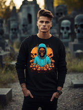 Embrace the Eerie with Halloween Skeleton Man Sweatshirts 001 Autumn wardrobe Chic Halloween looks Cozy comfort Eerie style Exclusive Fall fashion trends Fashion for spooky season Halloween Halloween apparel Halloween fashion Halloween party wear Halloween wardrobe Haunting designs Haunting elegance Macabre aesthetics Mystical fashion Seasonal attire Skeleton-themed sweatshirts Spooky outfits Statement sweatshirts Trendy apparel Versatile clothing