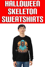 Embrace the Eerie with Halloween Skeleton Man Sweatshirts 001 Autumn wardrobe Chic Halloween looks Cozy comfort Eerie style Exclusive Fall fashion trends Fashion for spooky season Halloween Halloween apparel Halloween fashion Halloween party wear Halloween wardrobe Haunting designs Haunting elegance Macabre aesthetics Mystical fashion Seasonal attire Skeleton-themed sweatshirts Spooky outfits Statement sweatshirts Trendy apparel Versatile clothing