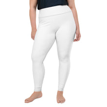 Empower Your Curves: Women's Plus Size Workout Leggings - Snow Exclusive Leggings Plus Size Solid Color Tights Womens