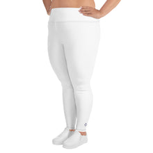 Empower Your Curves: Women's Plus Size Workout Leggings - Snow Exclusive Leggings Plus Size Solid Color Tights Womens