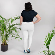 Empower Your Curves: Women's Plus Size Workout Leggings - Snow Exclusive Leggings Plus Size Solid Color Tights Womens