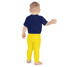 Energetic Essentials: Solid Color Workout Leggings for Boys - Golden Sun Boys Exclusive Kids Leggings Solid Color