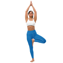 Essential Activewear: Solid Color Leggings for Her - Azul Exclusive Leggings Solid Color Tights Womens