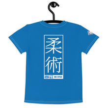Everyday Active Gear: Girl's Short Sleeve Jiu-Jitsu Rash Guard - Azul Boys Exclusive Girls Jiu-Jitsu Kids Rash Guard Short Sleeve