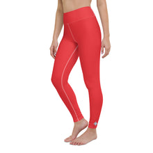 Everyday Comfort: Women's Solid Color Yoga Pants Leggings - Scarlet Exclusive Leggings Solid Color Tights Womens