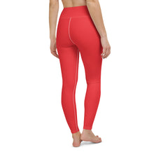 Everyday Comfort: Women's Solid Color Yoga Pants Leggings - Scarlet Exclusive Leggings Solid Color Tights Womens